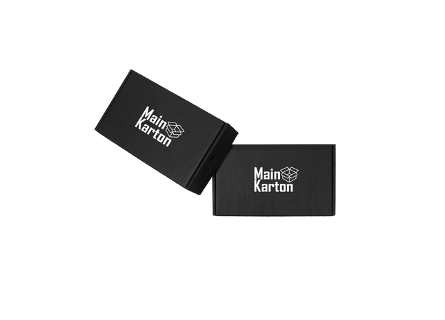 35 Stück Versandschachtel Schwarz P3 170x105x60mm RESTPOSTEN