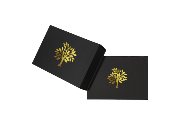 Magnetboxen Heißfolienprägung