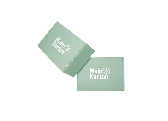 20 Stück Versandschachtel Grün P4 220x160x70mm RESTPOSTEN