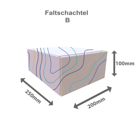 Faltschachtel Digitalbedruckt